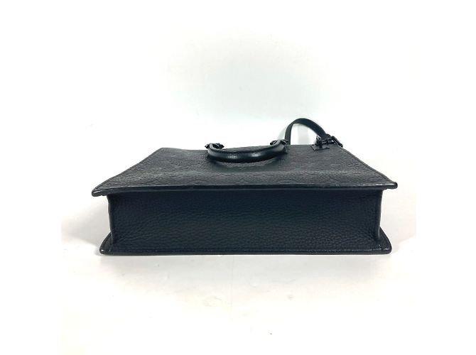 Sac à main en cuir Taurillon Louis Vuitton Noir - vue 4