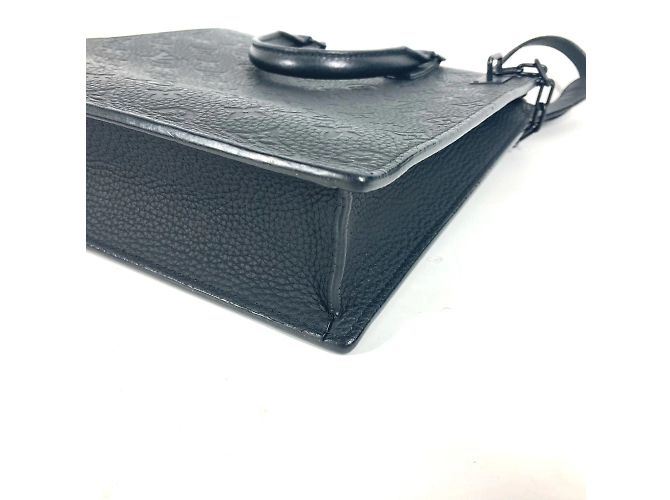 Sac à main en cuir Taurillon Louis Vuitton Noir - vue 5