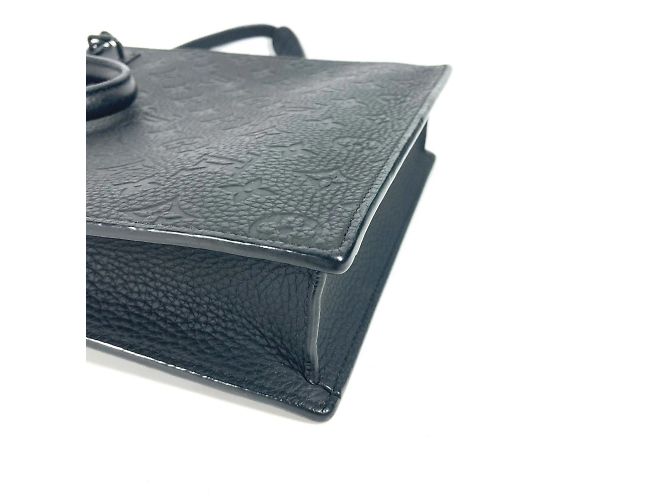 Sac à main en cuir Taurillon Louis Vuitton Noir - vue 7