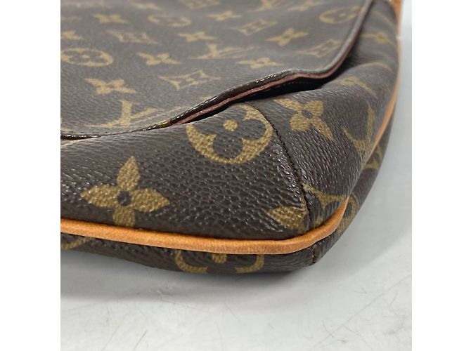 Borsa a Spalla Louis Vuitton Monogram Musette Salsa Marrone - vista 5