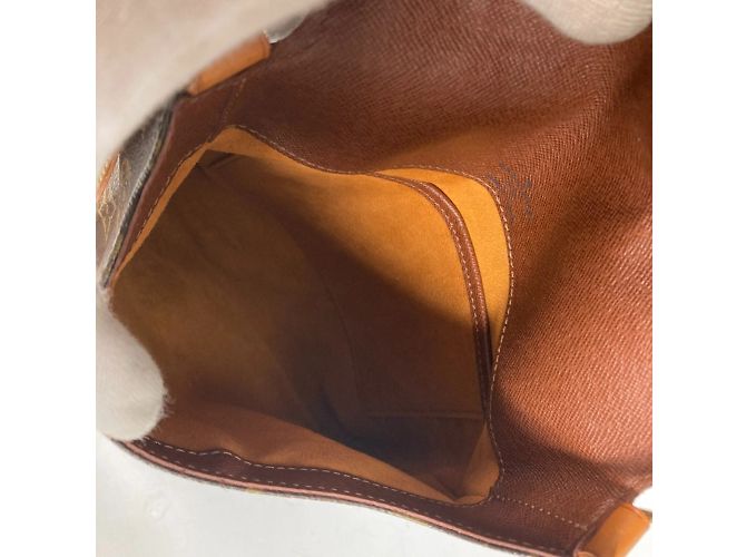 Borsa a Spalla Louis Vuitton Monogram Musette Salsa Marrone - vista 8