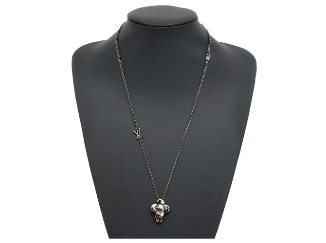 Pendente di collana Louis Vuitton Vivienne M00831 Argento - vista 4