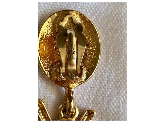 Yves Saint Laurent BO Clips Logo YSL modello raro e iconico - vista 5