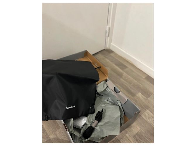 Sneakers Balenciaga in pelle nera Nero - vista 8