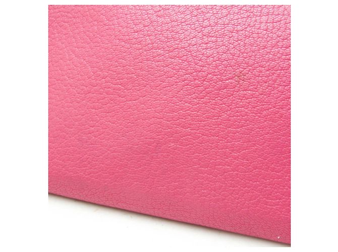 Hermès Cartera Hermes Azap Long de cabra Rosa - vista 6