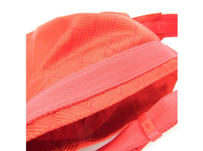 Borsa a spalla in nylon da uomo Bottega Veneta Rosso - vista 6