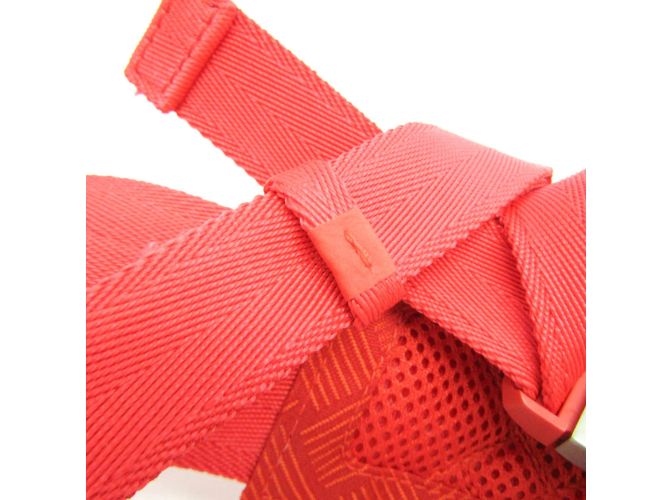 Borsa a spalla in nylon da uomo Bottega Veneta Rosso - vista 8