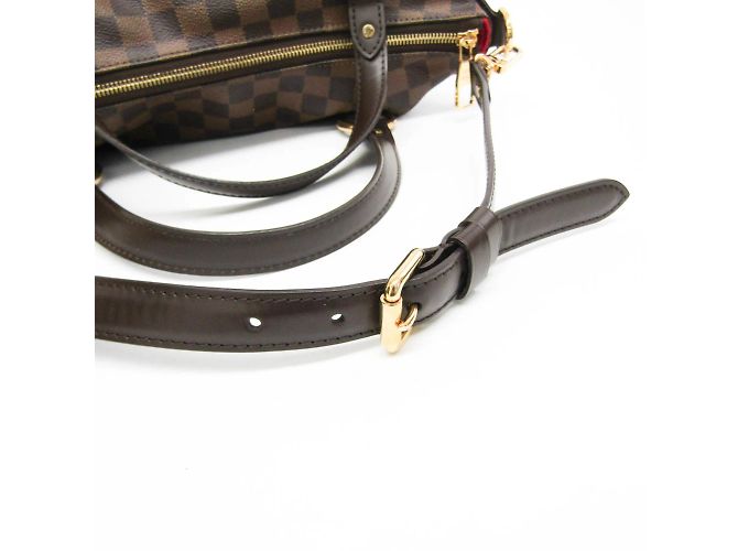 Evora Borsa Louis Vuitton Damier Évora MM Damier ebene - vista 11