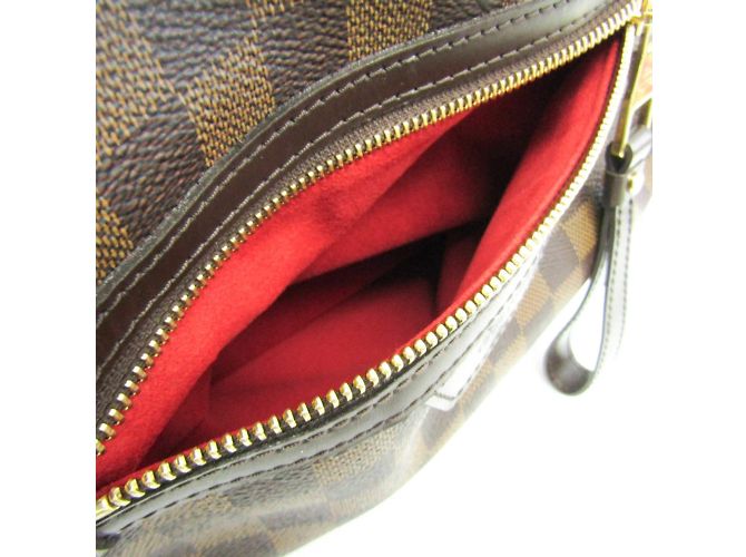 Evora Borsa Louis Vuitton Damier Évora MM Damier ebene - vista 12