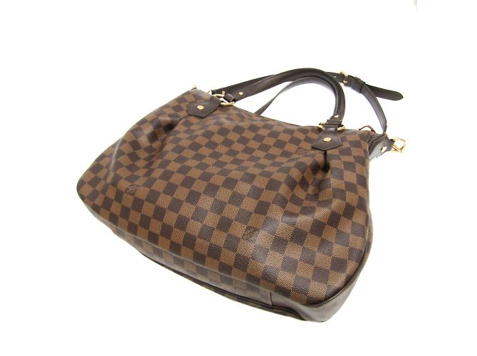 Evora Borsa Louis Vuitton Damier Évora MM Damier ebene - vista 2