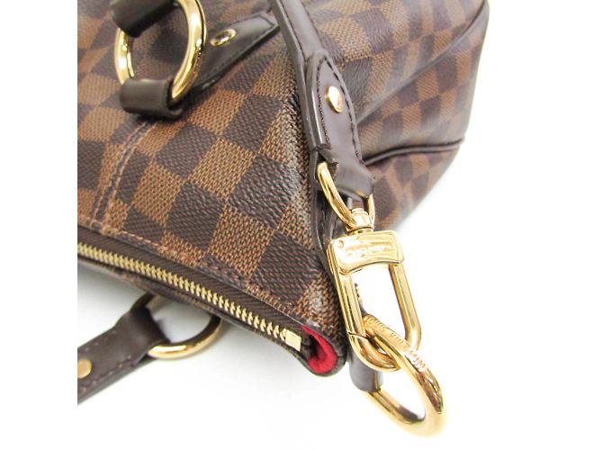 Evora Borsa Louis Vuitton Damier Évora MM Damier ebene - vista 5