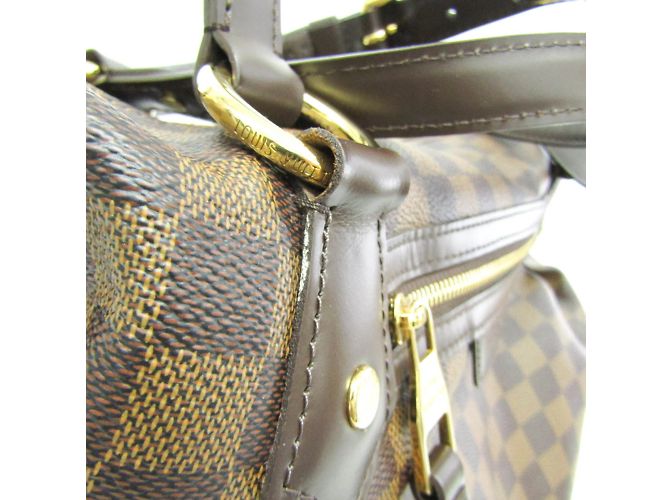 Evora Borsa Louis Vuitton Damier Évora MM Damier ebene - vista 8