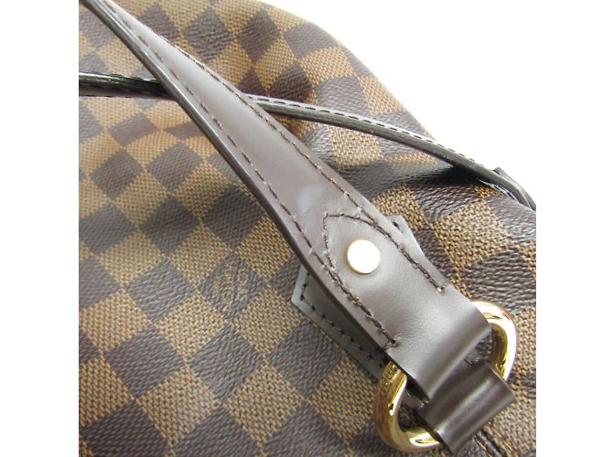 Evora Borsa Louis Vuitton Damier Évora MM Damier ebene - vista 9