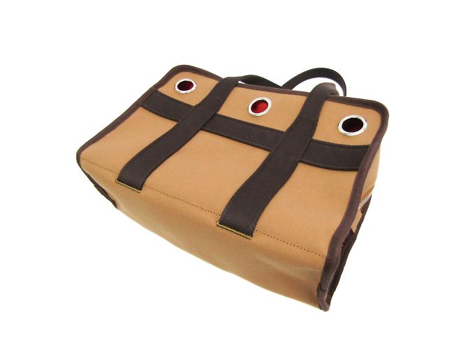 Hermès Borsa per cani Hermes H800639EK01 Marrone Marrone scuro - vista 2