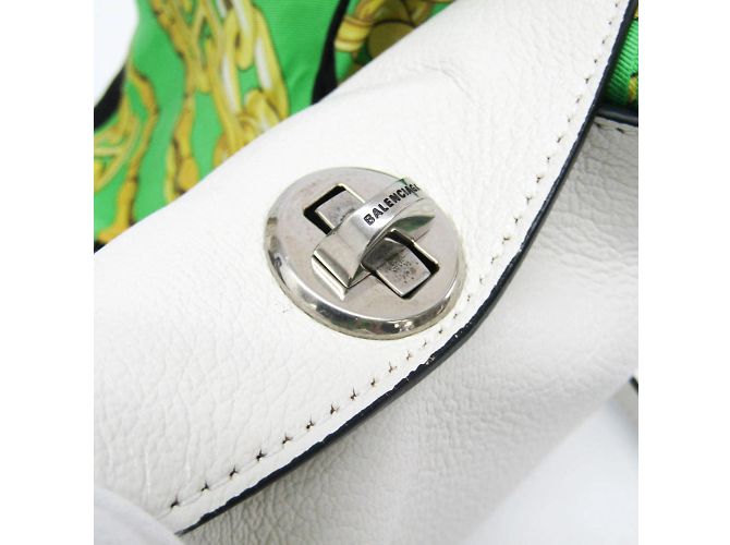 Borsa in pelle da donna Balenciaga in bianco - vista 13