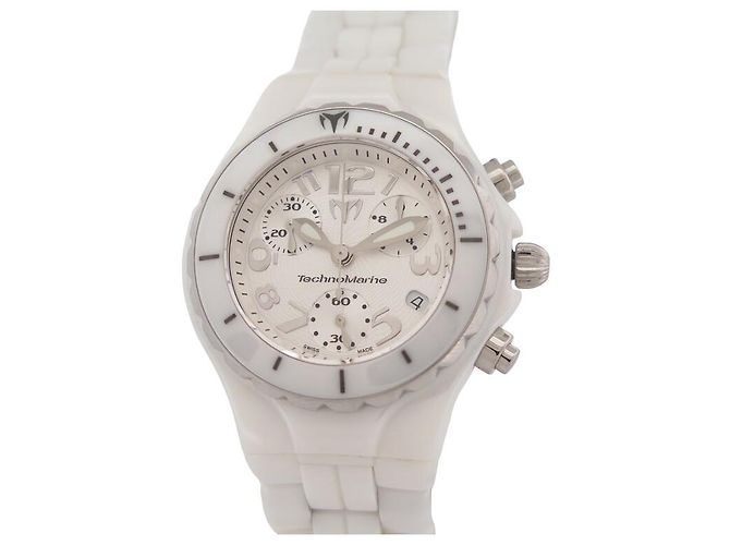 TECHNOMARINE WHITE CERAMIC WATCH TC07060662 39MM QUARTZ CERAMIC WATCH - view 2