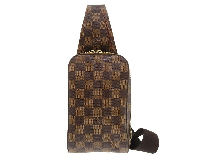 Borsa a tracolla Geronimos Damier Ebene di Louis Vuitton - vista 2