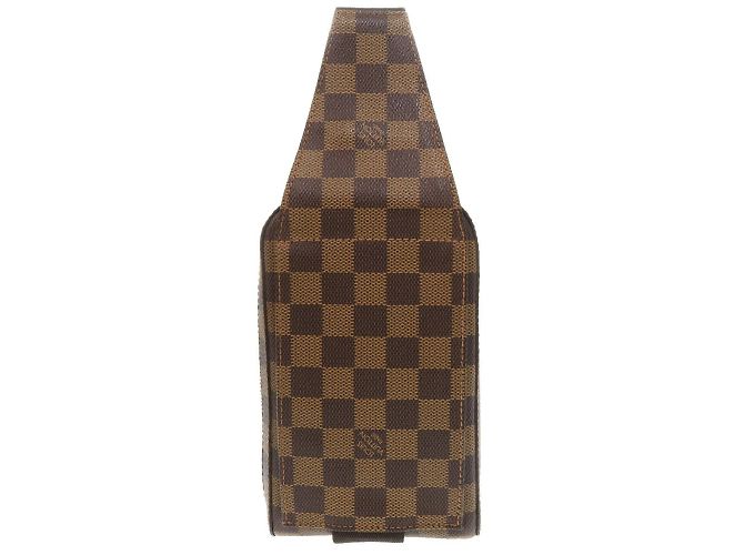 Borsa a tracolla Geronimos Damier Ebene di Louis Vuitton - vista 3