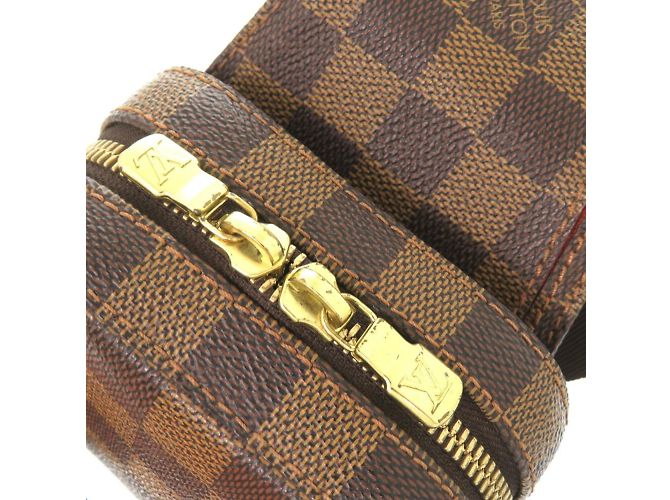 Borsa a tracolla Geronimos Damier Ebene di Louis Vuitton - vista 7