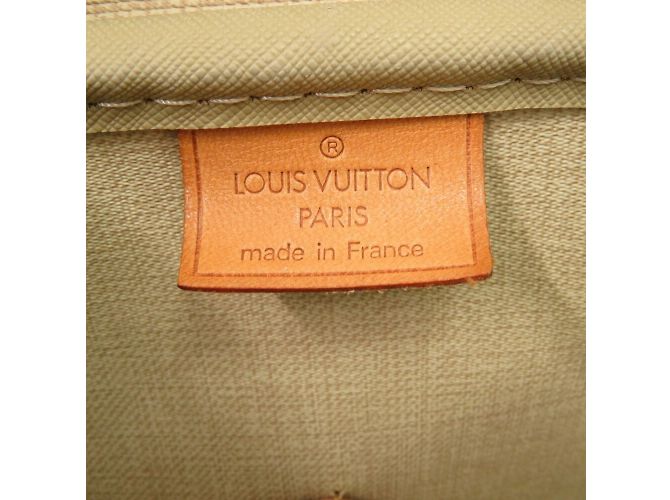 Borsa a mano Monogram Deauville Louis Vuitton Marrone - vista 8