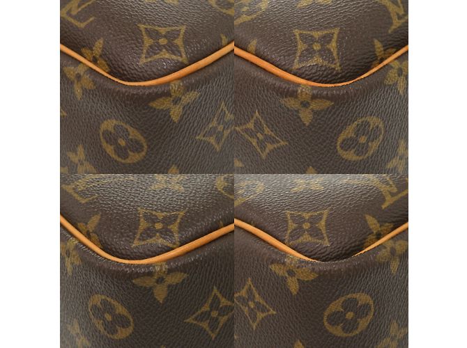 Borsa a mano Monogram Deauville Louis Vuitton Marrone - vista 9