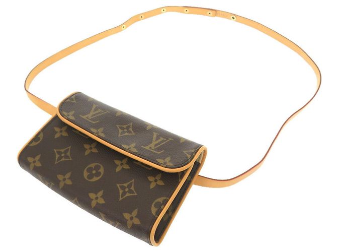 Pochette Florentine Monogram M51855 di Louis Vuitton Marrone - vista 6