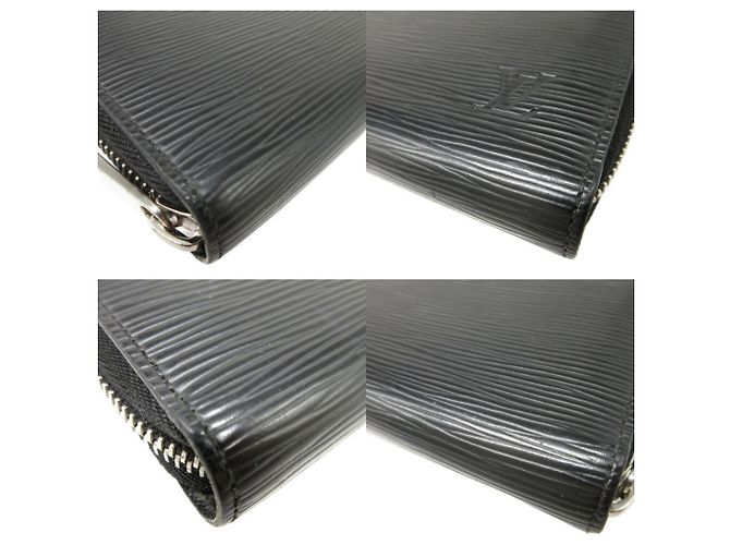 Zippy Wallet Epi Noir Louis Vuitton Schwarz - Ansicht 8