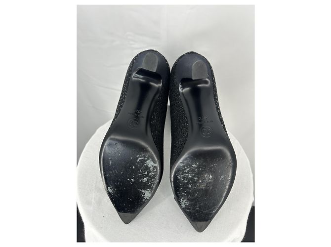 Chanel Stivali Gabrielle Nero Argento - vista 9