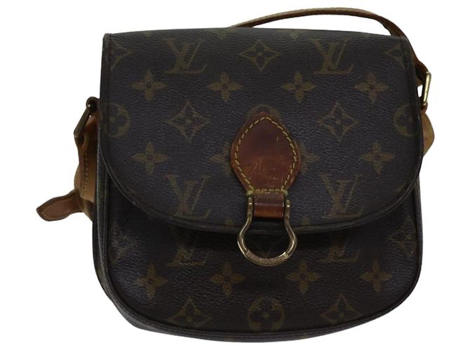 Saint-Cloud LOUIS VUITTON Monogram Saint Cloud PM Borsa a Spalla M51244 LV Auth bs17627 Monogramma - vista 13