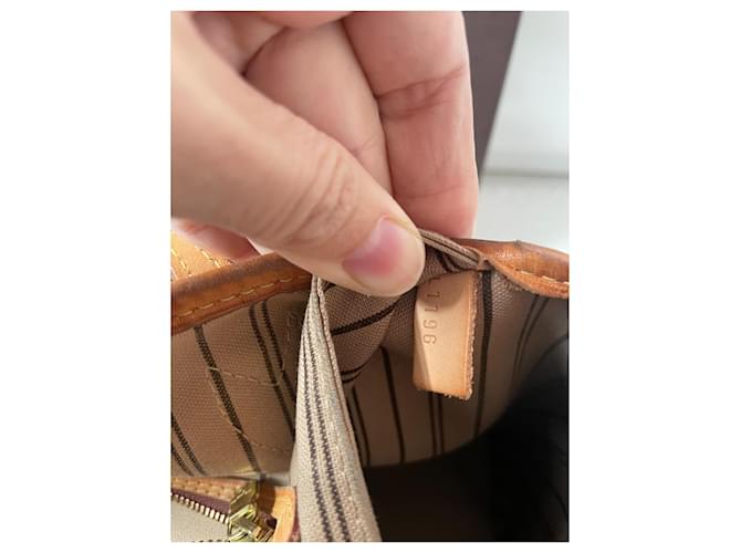 Louis Vuitton Neverfull Mittelmodell Dunkelbraun - Ansicht 11
