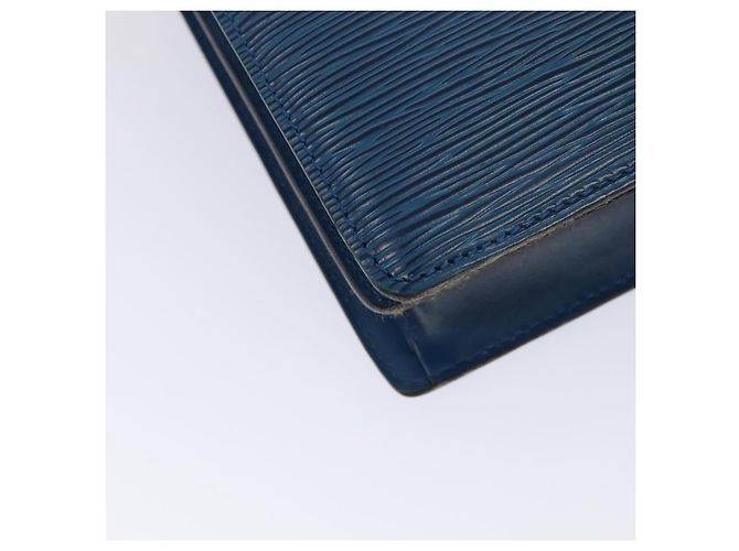 LOUIS VUITTON Borsa a Spalla Capuchin Epi Blu M52345 LV Auth ep5571 - vista 17