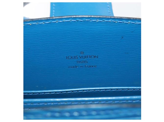 LOUIS VUITTON Borsa a Spalla Capuchin Epi Blu M52345 LV Auth ep5571 - vista 19