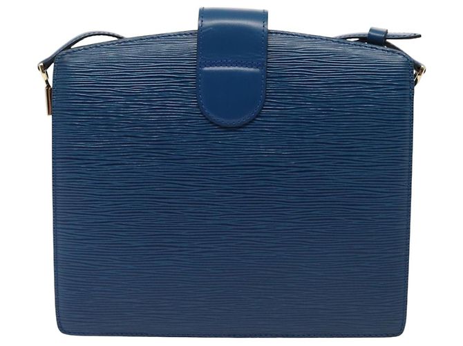 LOUIS VUITTON Borsa a Spalla Capuchin Epi Blu M52345 LV Auth ep5571 - vista 2