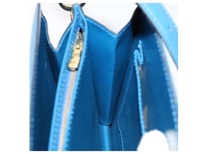 LOUIS VUITTON Borsa a Spalla Capuchin Epi Blu M52345 LV Auth ep5571 - vista 21