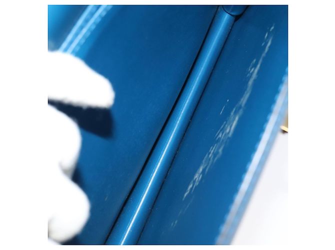LOUIS VUITTON Borsa a Spalla Capuchin Epi Blu M52345 LV Auth ep5571 - vista 23