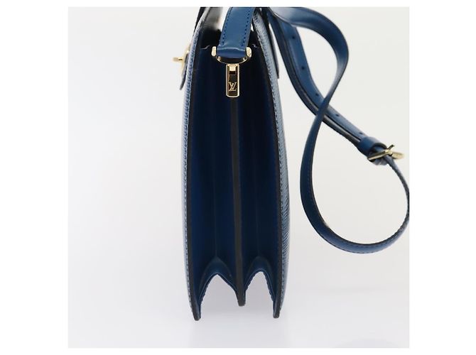 LOUIS VUITTON Borsa a Spalla Capuchin Epi Blu M52345 LV Auth ep5571 - vista 3