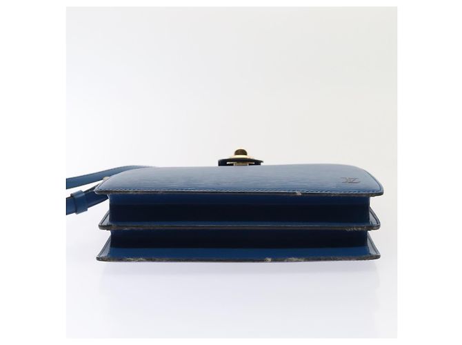 LOUIS VUITTON Borsa a Spalla Capuchin Epi Blu M52345 LV Auth ep5571 - vista 5