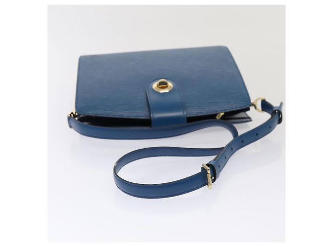 LOUIS VUITTON Borsa a Spalla Capuchin Epi Blu M52345 LV Auth ep5571 - vista 7