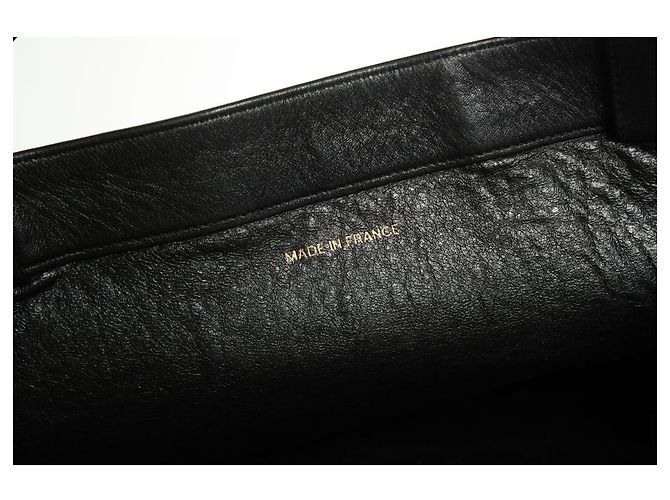 Chanel, Grand shopper in pelle di agnello nera Nero - vista 6