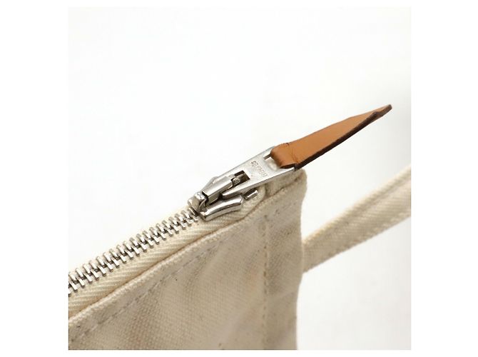 Hermès Bolso Tote PM Cannes Hermes Beige Crudo - vista 8