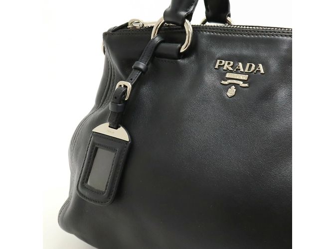 Tote Borsa a mano in pelle morbida Prada - vista 8