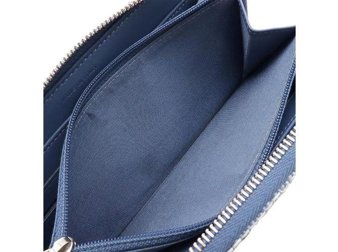 Cartera larga Chanel Deauville Azul - vista 7