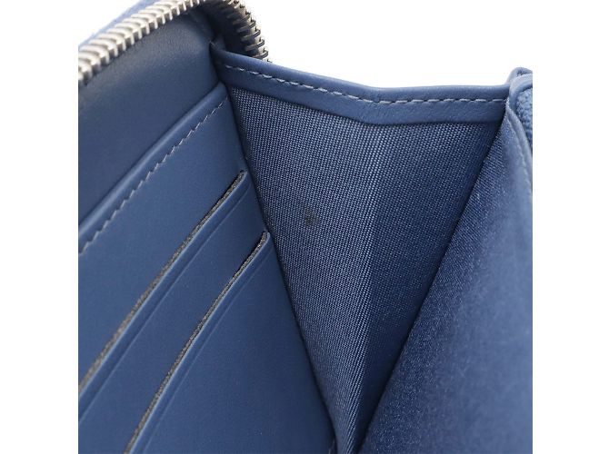 Cartera larga Chanel Deauville Azul - vista 8