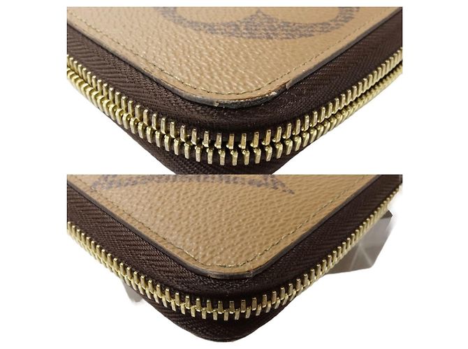 Louis Vuitton Langbörse M69353 Zippy Monogram Giant Reverse Braun - Ansicht 5