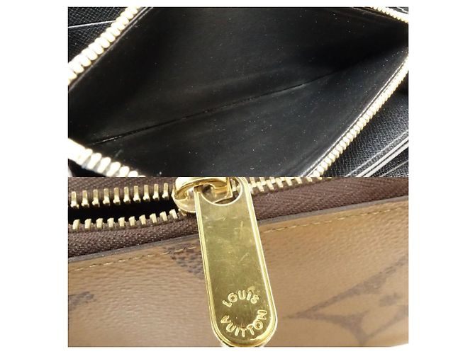 Louis Vuitton Langbörse M69353 Zippy Monogram Giant Reverse Braun - Ansicht 6