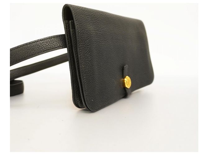 Hermès Borsa a vita Hermes Dogon Togo Nera Nero - vista 2