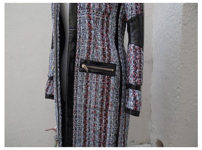 Cappotto Alexandre Vauthier in Tweed Multicolore - vista 11