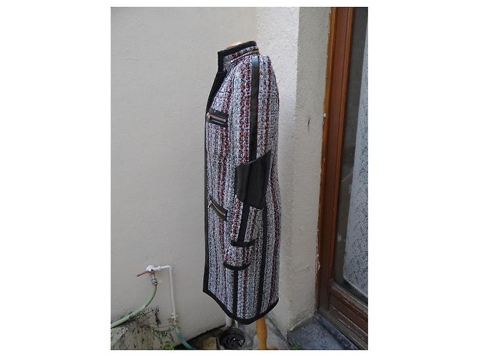 Cappotto Alexandre Vauthier in Tweed Multicolore - vista 12
