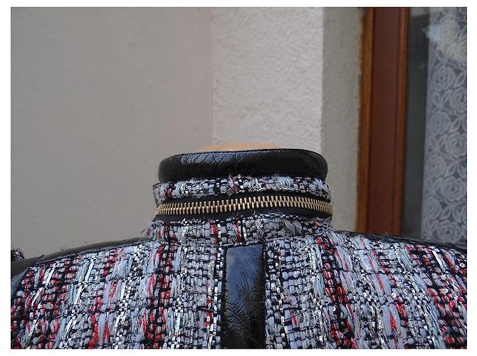Cappotto Alexandre Vauthier in Tweed Multicolore - vista 13