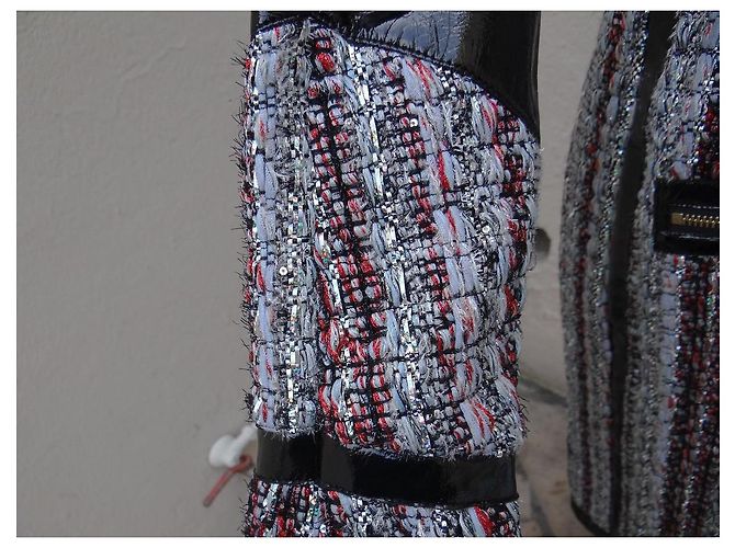 Cappotto Alexandre Vauthier in Tweed Multicolore - vista 16